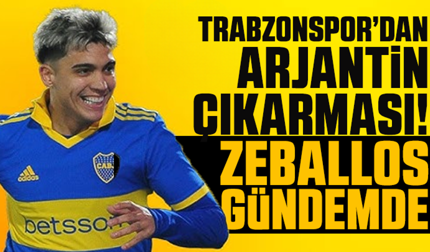 Trabzonspor’dan Arjantin Çıkarması! Boca Juniors’un Yıldızı Gündemde