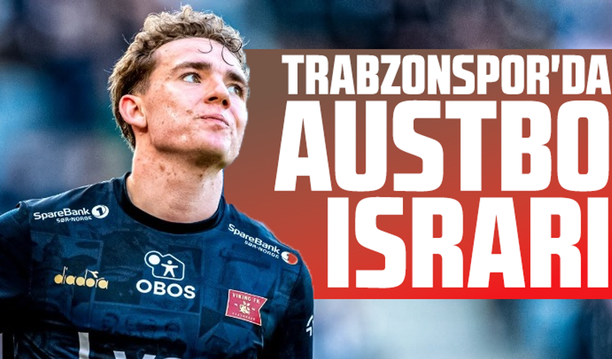 Trabzonspor'da Edvin Austbo ısrarı