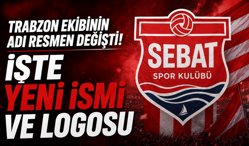 Trabzon ekibinin adı resmen değişti: İşte yeni ismi ve logosu