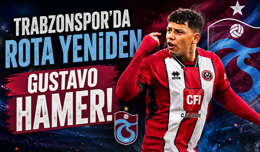 Trabzonspor'da rota yeniden Gustavo Hamer!