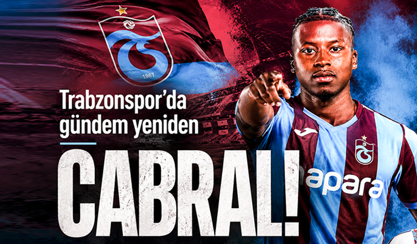 Trabzonspor'da gündem yeniden Cabral!