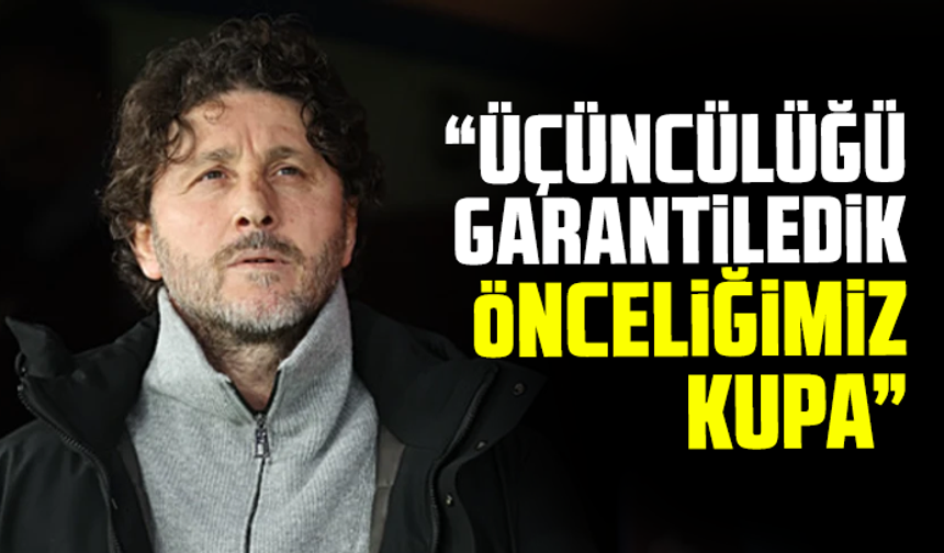 Fatih Tekke: “Üçüncülüğü Garantiledik, Önceliğimiz Kupa”