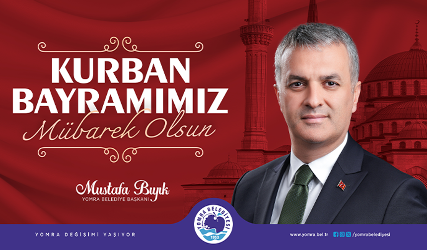 Yomra Belediyesi Kurban Bayramı Mesajı
