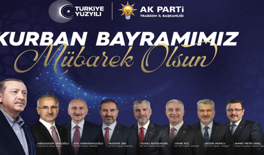 Ak Parti İl Başkanlığı Kurban bayramı mesajı