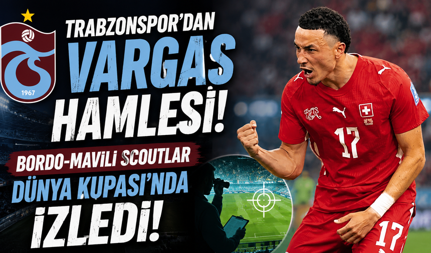 Trabzonspor'dan Vargas hamlesi! Bordo-mavili scoutlar Dünya Kupası'nda izledi