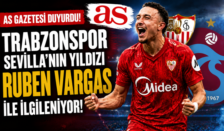 İspanya’nın AS gazetesi, Trabzonspor’un Sevilla’nın sol kanat oyuncusu Ruben Vargas ile ilgilendiğini duyurdu. Sola Savi