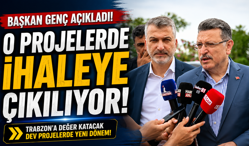 Başkan Genç açıkladı! O projelerde ihaleye çıkılıyor