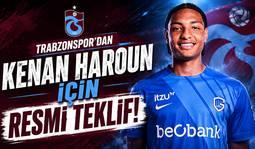 Trabzonspor'dan Kenan Haroun İçin Resmi Teklif