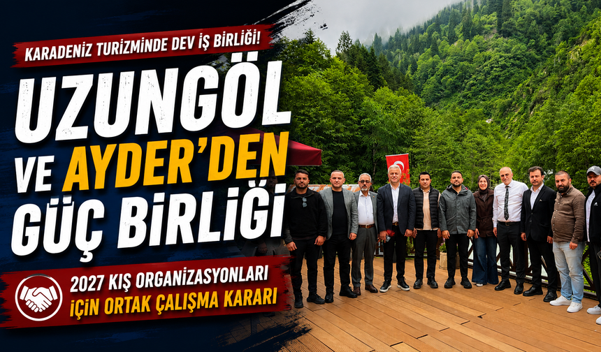 Uzungöl Kış Festivali Heyeti, 2027 Festivali Kapsamındaki İş Birliği Görüşmeleri İçin Rize’ye Gitti