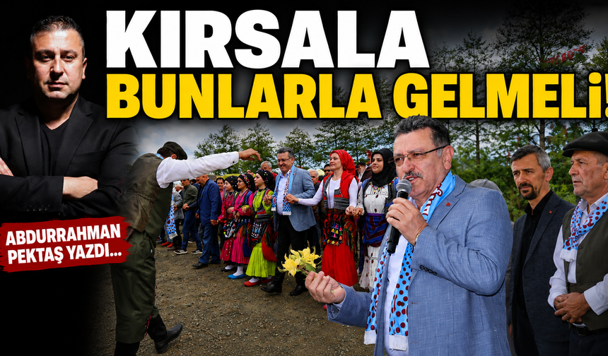 Kırsala bunlarla gelmeli