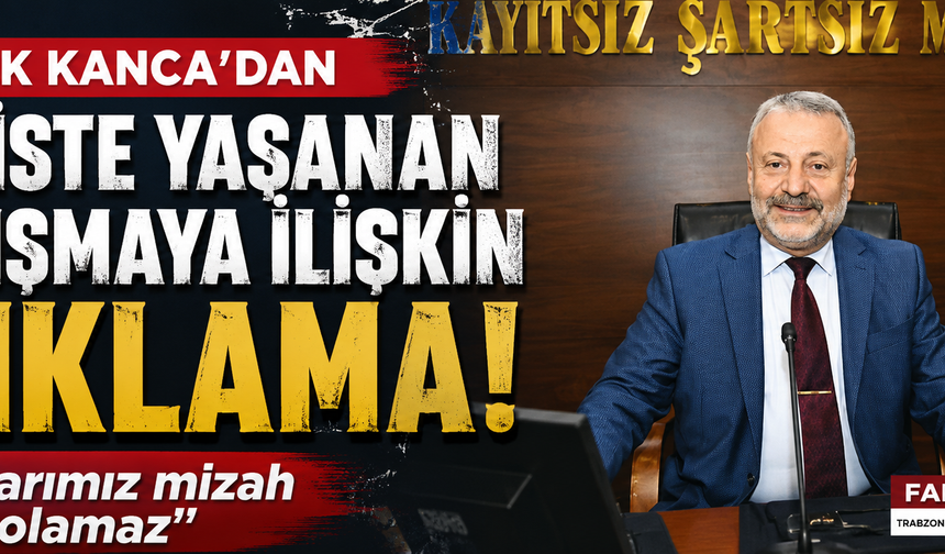 Faruk Kanca'dan Mecliste Yaşanan Tartışmaya İlişkin Açıklama! "Kutsallarımız mizah konusu olamaz"