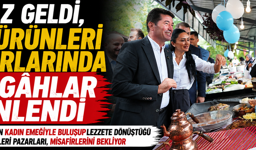 Başkan Kaya'dan Çağrı: Doğal Lezzetler Köy Pazarlarında Sizleri Bekliyor