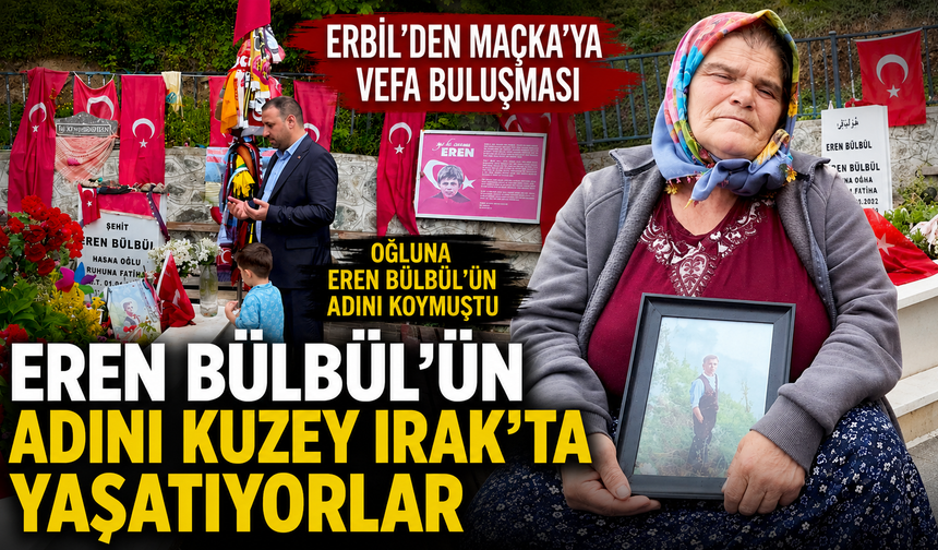 Eren Bülbül'ün adını Kuzey Irak'ta yaşatıyorlar