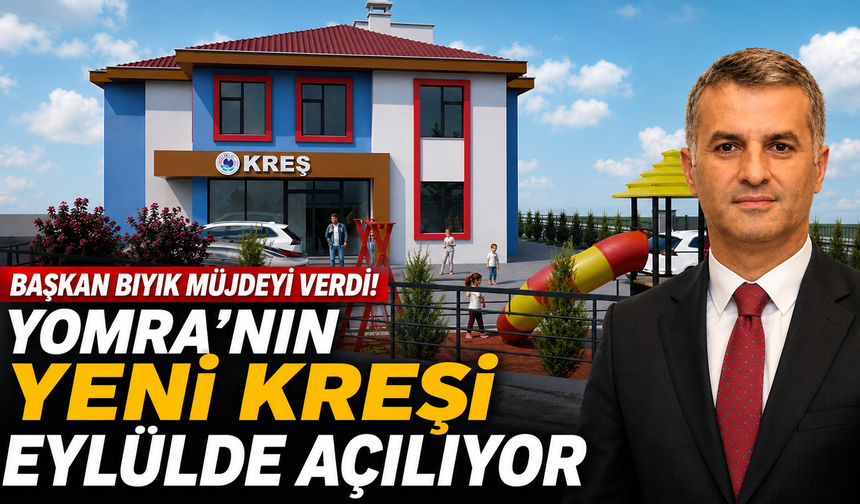 Başkan Bıyık Müjdeyi Verdi! Yomra'nın Yeni Kreşi Eylülde Açılıyor