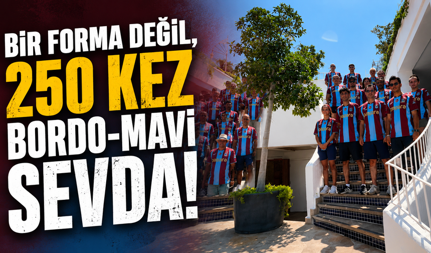 250 Forma, Tek Yürek: Bordo-Mavi Sevda Girne’ye Taştı