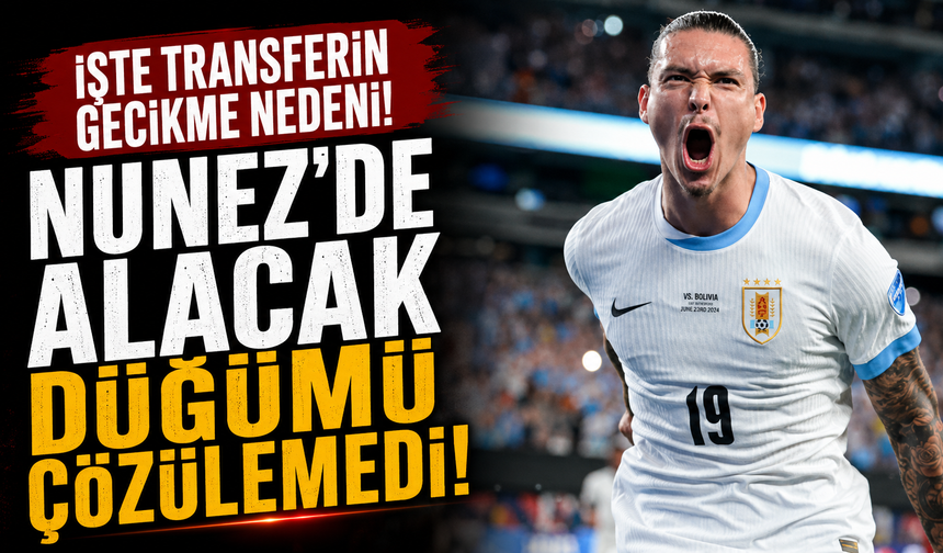 İşte transferin gecikme nedeni! Nunez'de alacak düğümü çözülemedi