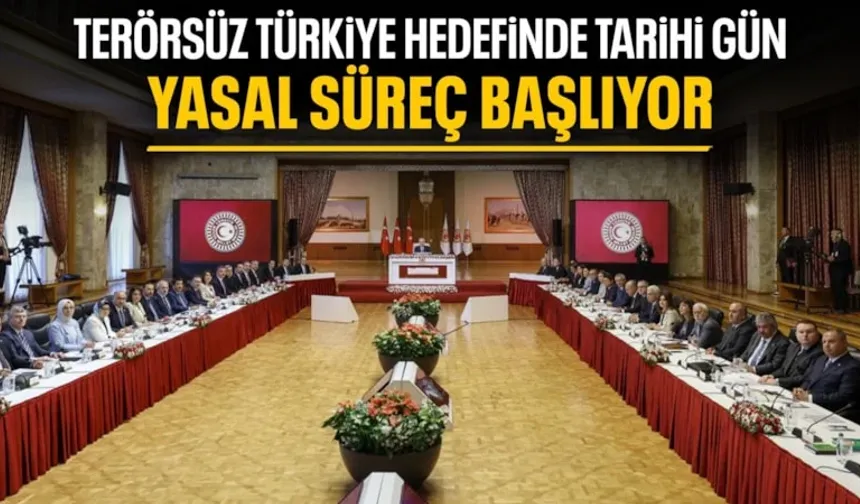 Terörsüz Türkiye hedefinde yasal süreç ilk adımların atıldığı 5 Ağustos'ta başlıyor