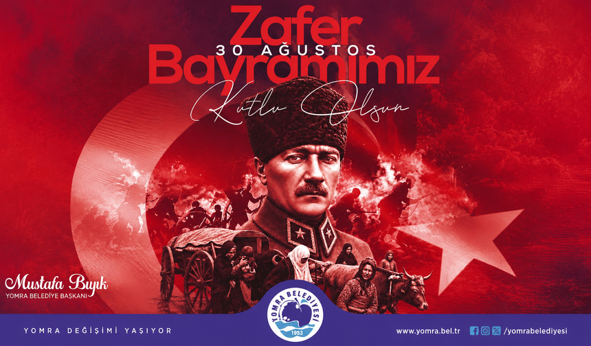 YOMRA BELEDİYESİ 30 AĞUSTOS İLANI