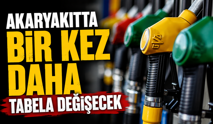 Akaryakıtta bir kez daha tabela değişecek