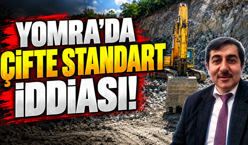 Yomra’da Çifte Standart İddiası! Vatandaşa Yasak, Taş Ocağına Serbest mi?