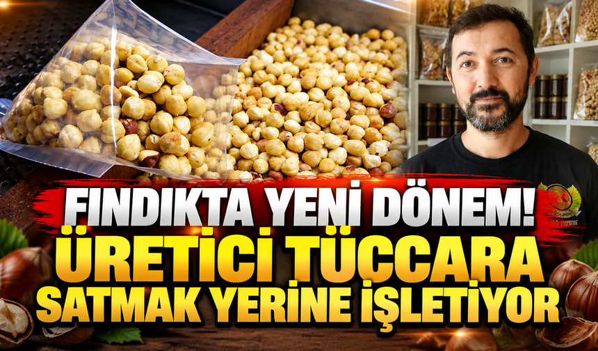 Fındıkta yeni dönem! Üretici tüccara satmak yerine işletiyor