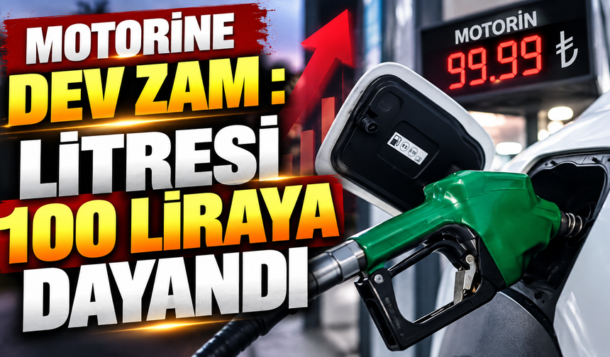 Motorine dev  zam : Litresi 100 liraya dayandı