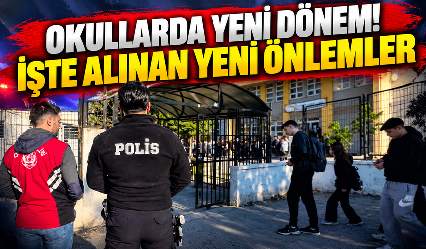 Okullarda yeni dönem! İşte alınan yeni önlemler