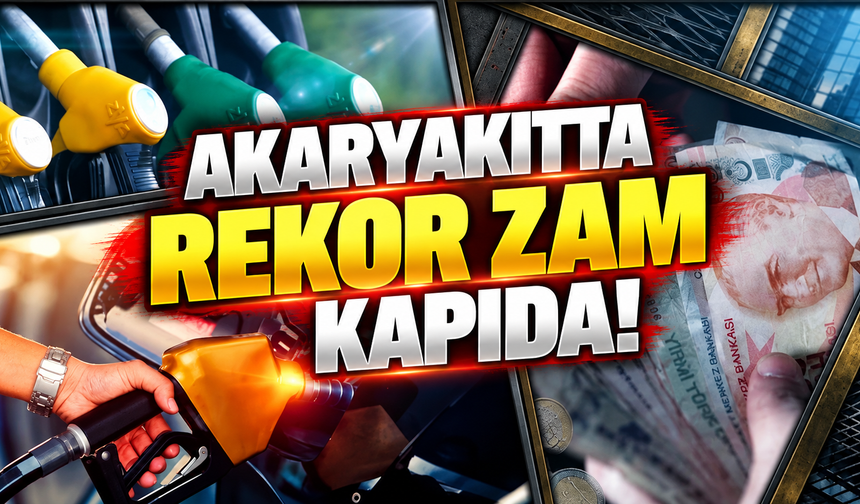 Akaryakıtta tüm zamanların rekor zammı kapıda
