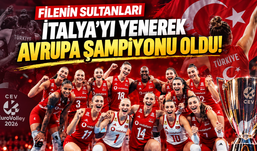 Filenin Sultanları İtalya'yı yenerek Avrupa şampiyonu oldu!