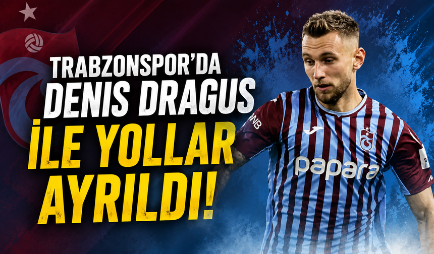 Trabzonspor'dan ayrılık açıklaması!