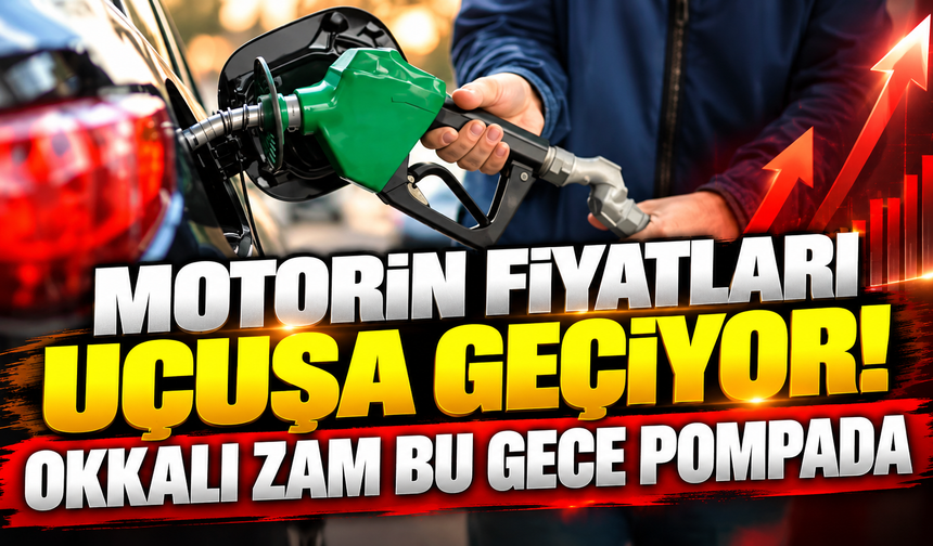 Motorin fiyatları uçuşa geçiyor! Okkalı zam bu gece pompada
