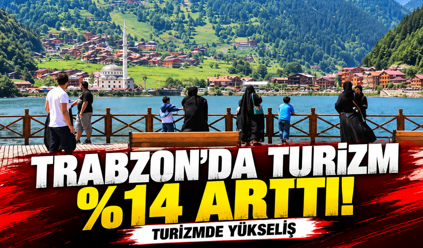 Trabzon'da turizmde yüzde 14 artış