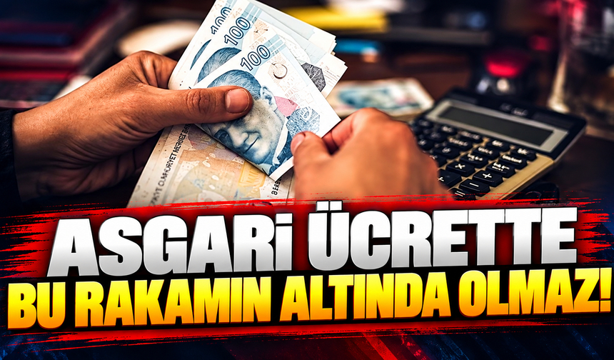 Tüm tahminleri tutan isim rakam verdi! Asgari ücret bunun altında olmaz