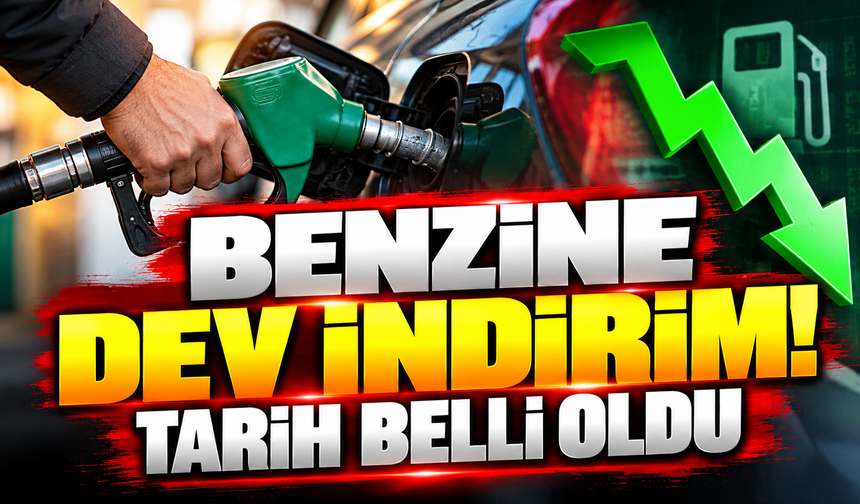 Benzine dev indirim! Tarih belli oldu