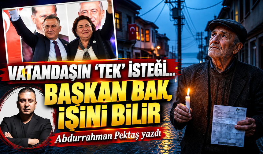 VATANDAŞIN “TEK” İSTEĞİ…