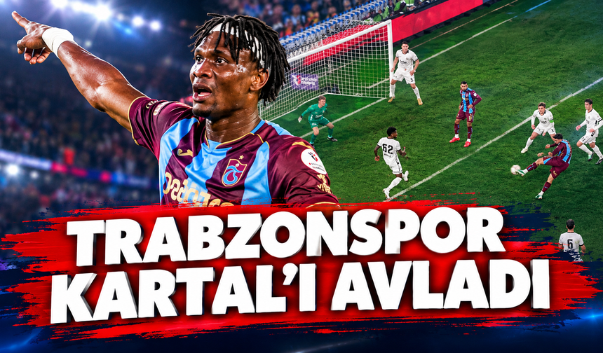 Trabzonspor derbide Beşiktaş'ı 2 golle geçti! Akyazı'da Salah 'Fırtına'sı
