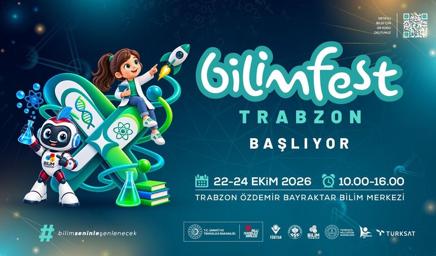 BİLİMFEST TRABZON BAŞLIYOR