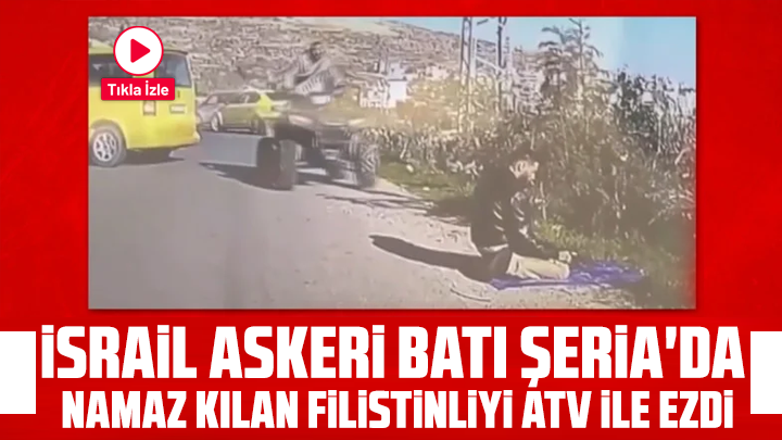 Batı Şeria'da bir İsrailli, üzerine ATV sürdüğü Filistinliyi yaraladı