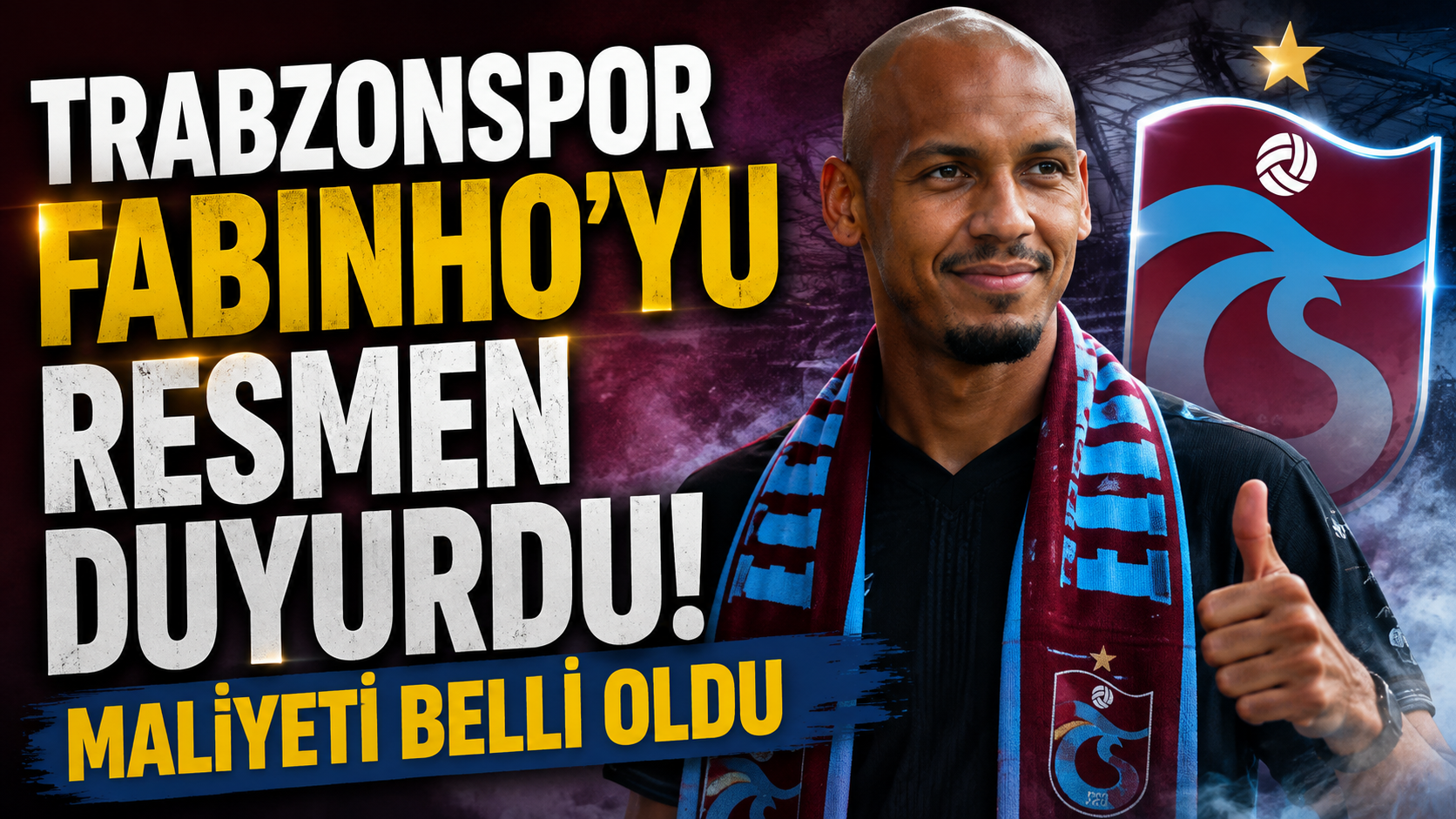 Trabzonspor, Fabinho'yu resmen duyurdu: Maliyeti belli oldu
