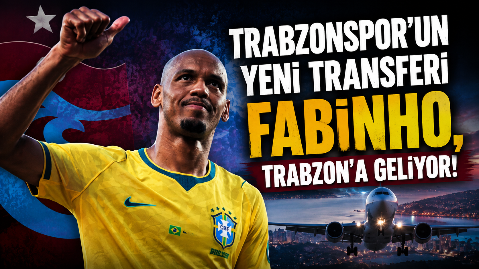 Trabzonspor'un yeni transferi Fabinho, Trabzon'a geliyor!