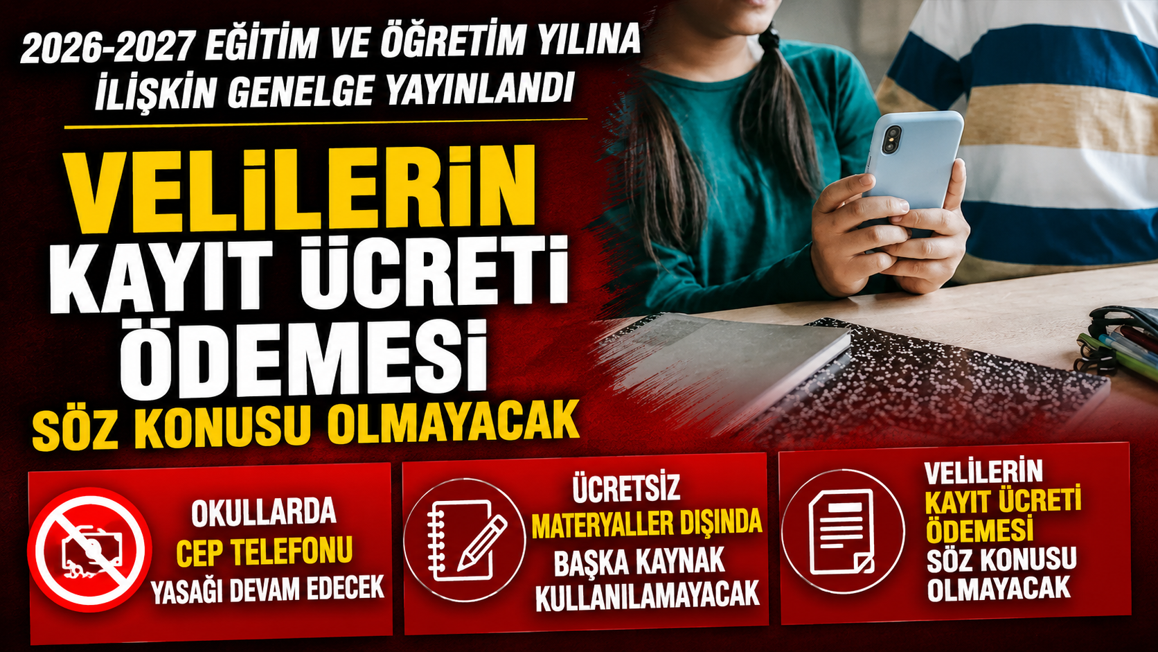 2026-2027 eğitim ve öğretim yılına ilişkin genelge yayınlandı