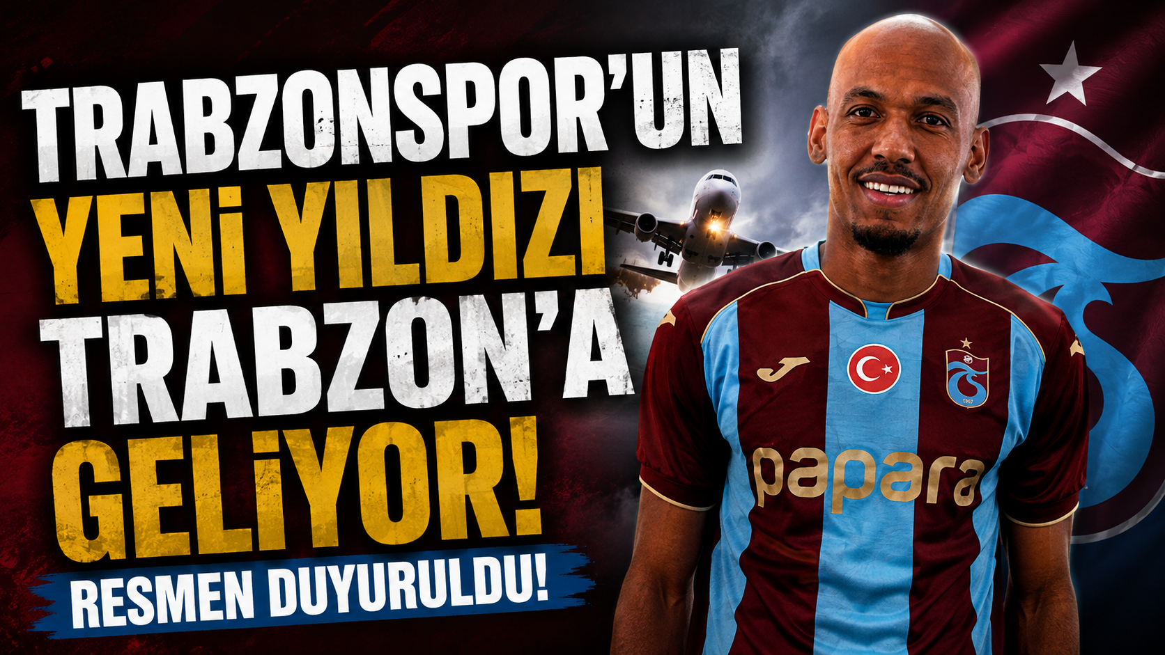 Trabzonspor'un yeni yıldızı Trabzon'a geliyor! Resmen duyuruldu