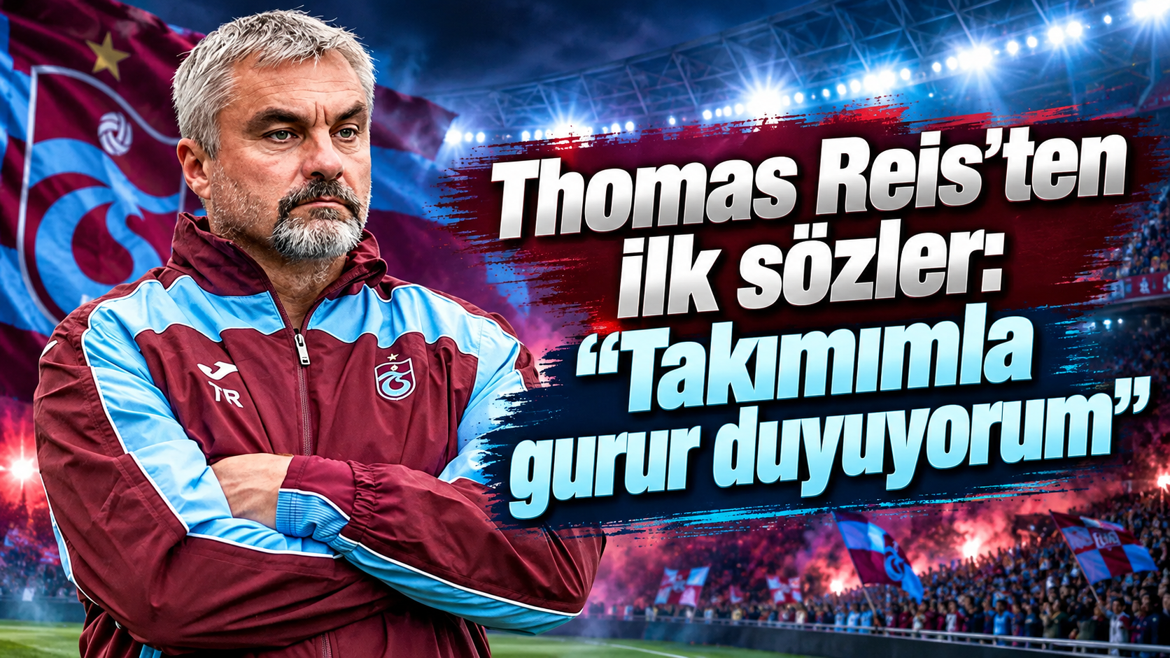 Thomas Reis’ten  ilk sözler: “Takımımla gurur duyuyorum”