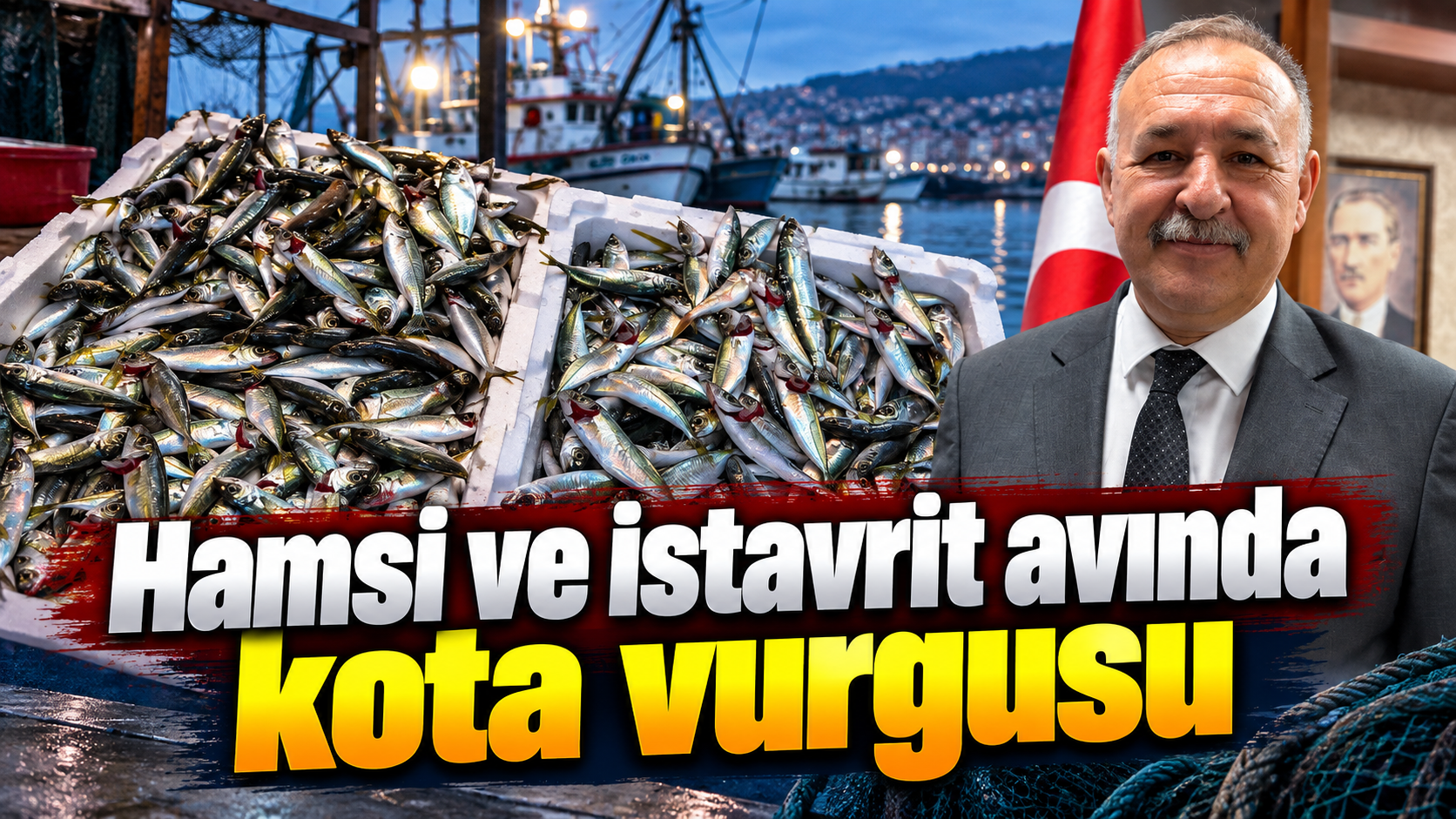 Hamsi ve istavrit avında kota vurgusu