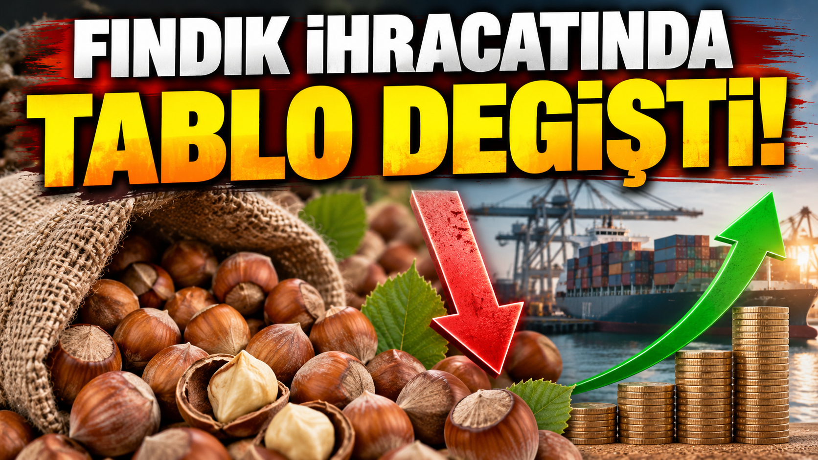 Fındık ihracatında miktarda yüzde 23 düşüş, değerde ise yüzde 19 artış