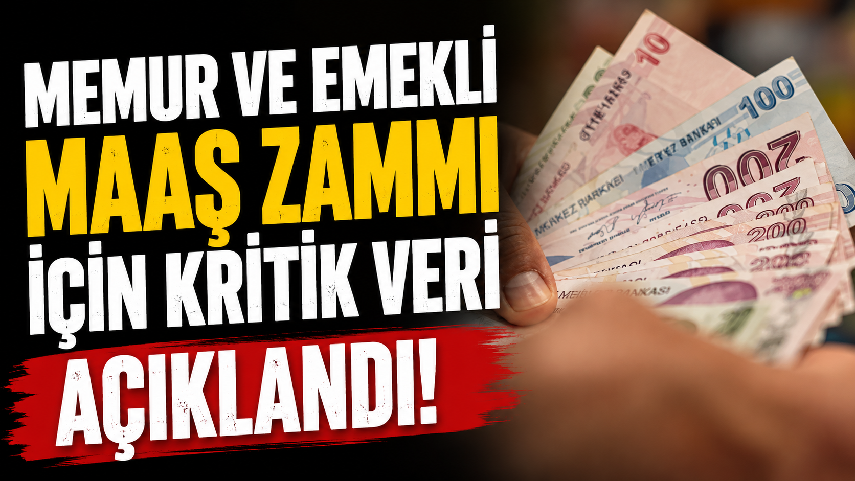 Memur ve emekli maaş zammı için kritik veri açıklandı