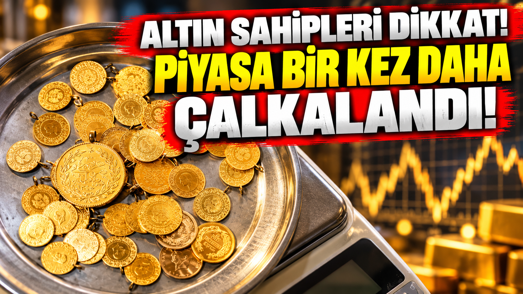 Altın sahipleri dikkat. Piyasa bir kez daha çalkalandı