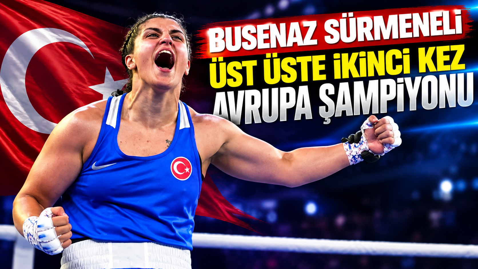 Busenaz Sürmeneli üst üste ikinci kez Avrupa şampiyonu