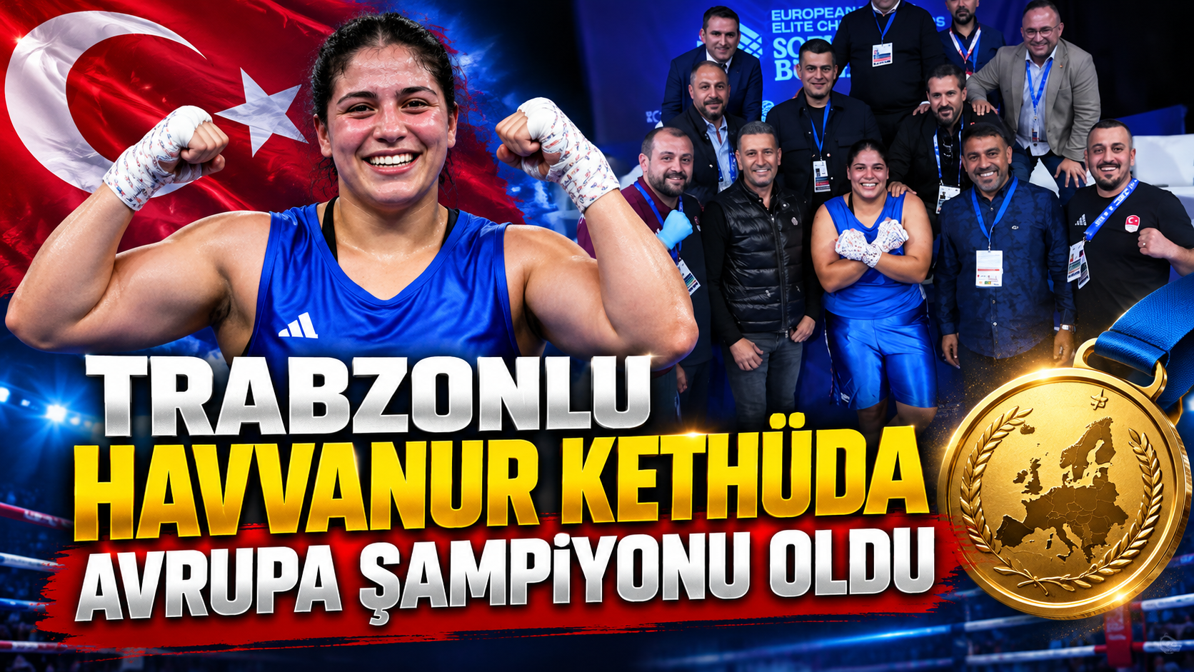 Trabzonlu Havvanur Kethüda Avrupa şampiyonu oldu