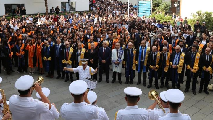 Avrasya Üniversitesi'nde yeni akademik yıl törenle başladı
